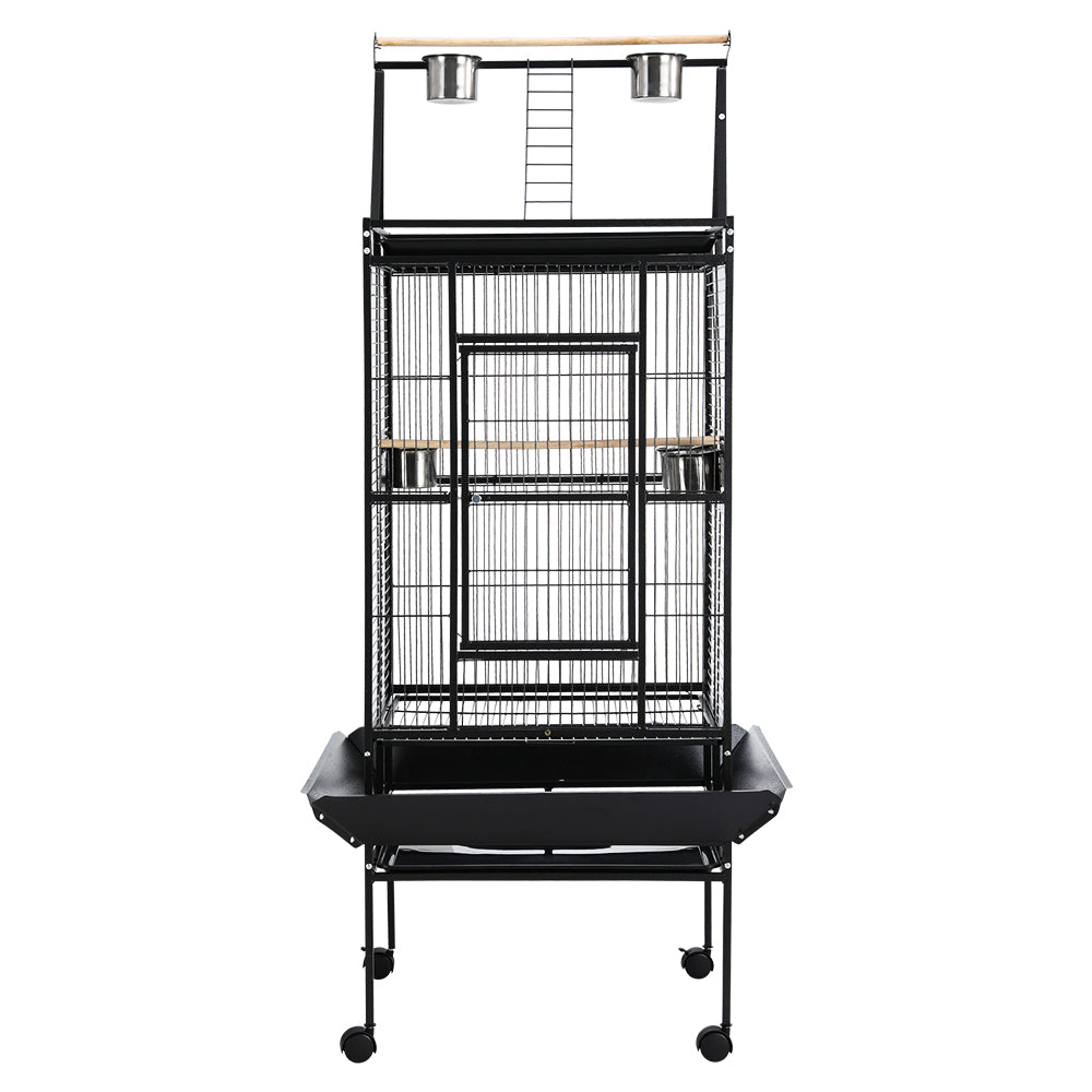 i.Pet Bird Cage Pet Cages Aviary 173CM Large Travel Stand Budgie Parrot Toys