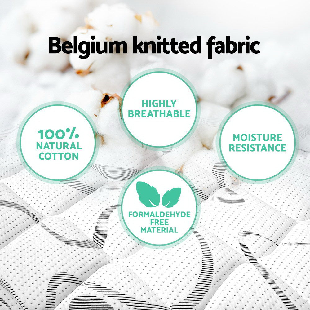 Giselle Bedding 30cm Mattress Medium Firm King