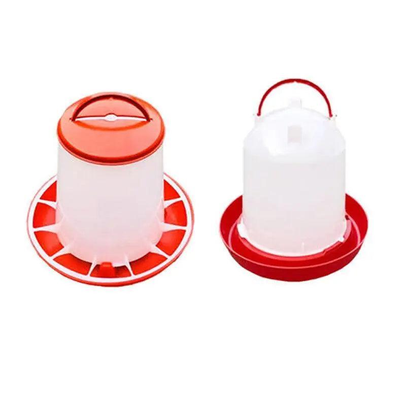 Durable Poultry Feeder and Waterer for Chicken and Chook Farming Use - Waterer