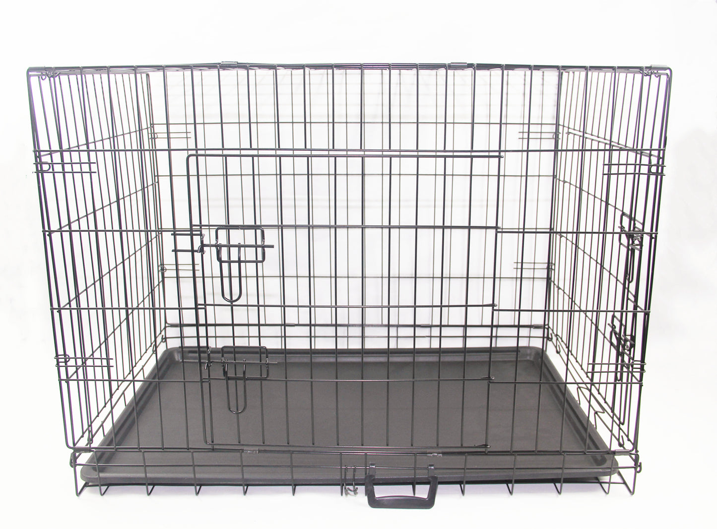 30' Portable Foldable Dog Cat Rabbit Collapsible Crate Pet Cage with Blue Cover